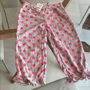 Carters Pink Polka Dot Kids Pajama Pants